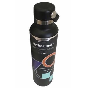 HydroFlask Black 24 oz. Flex Cap New